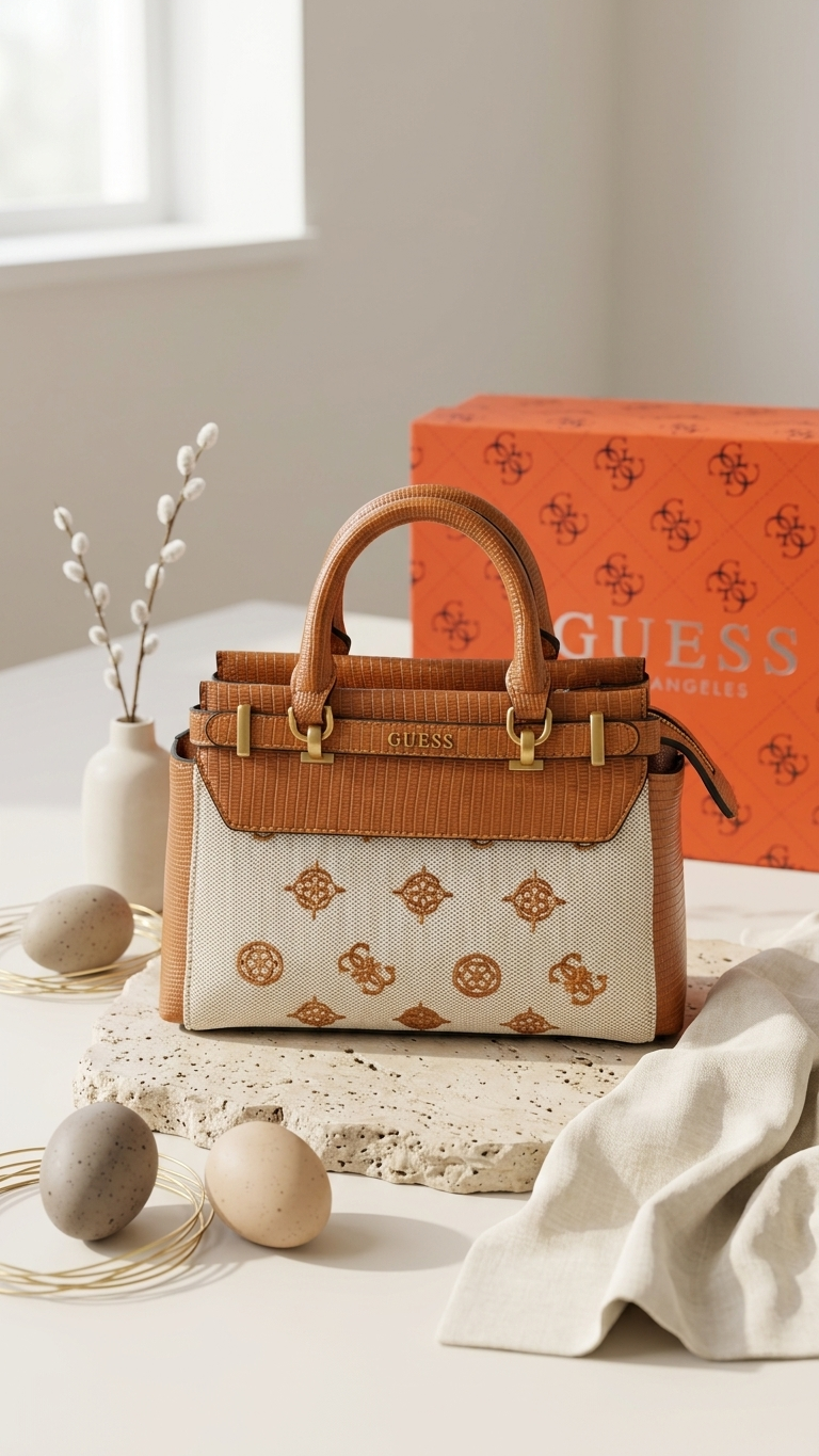 Guess Sestri logo mini satchel - 9066-X
