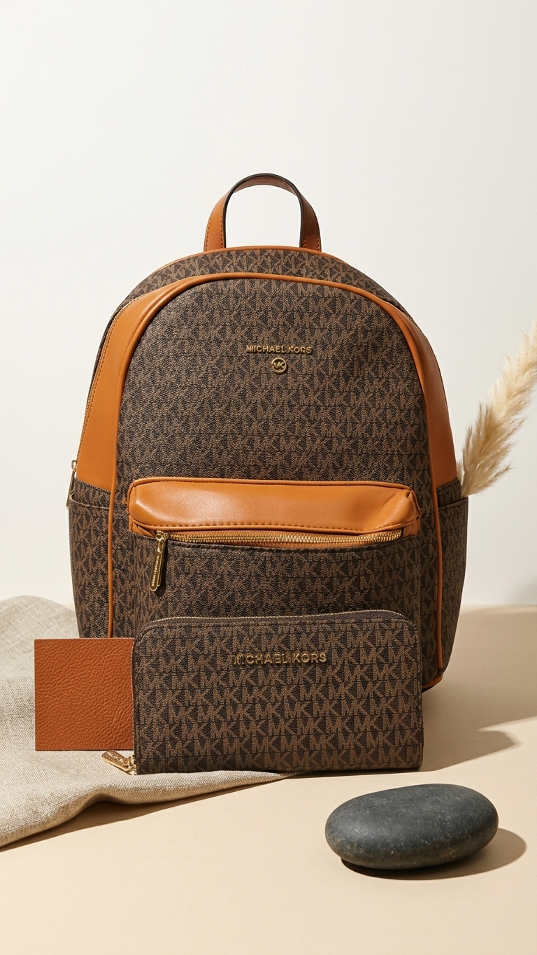 Michael Kors Backpack with Wallet –  22086