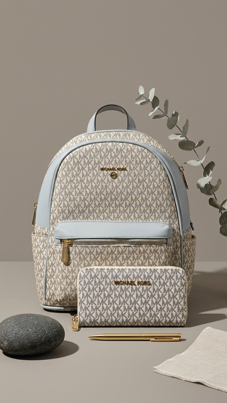 Michael Kors Backpack with Wallet –  22086
