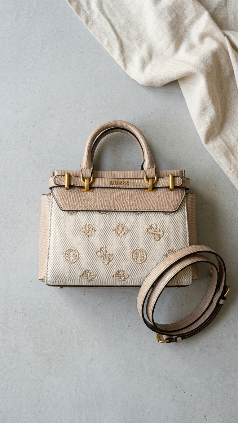 Guess Sestri logo mini satchel - 9066-X