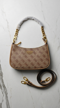 GUESS Shoulder Bag 'NOELLE II TOP ZIP SHOULDER BAG' - 6040 GS
