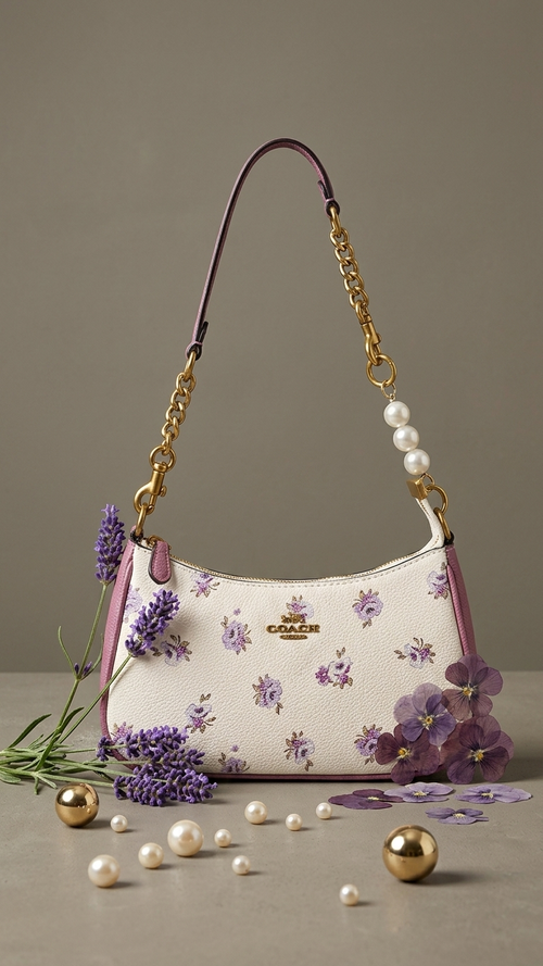 Coach Teri Shoulder Bag With Floral Print M58518