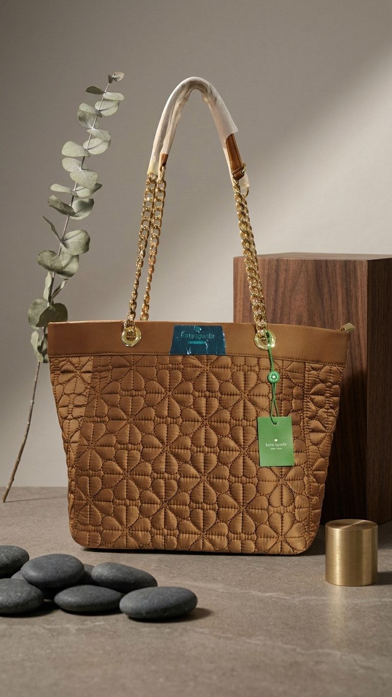 Kate Spade Quilted Large Tote -K004