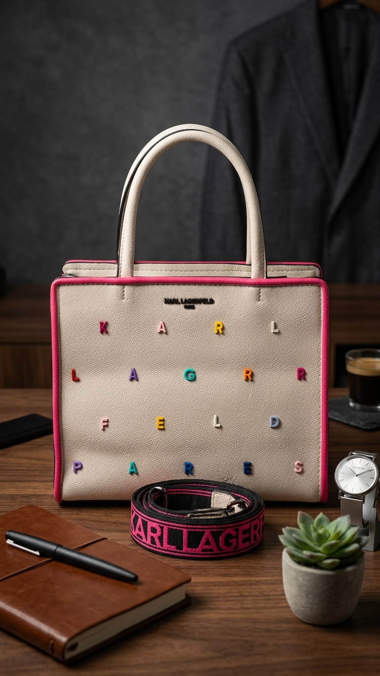 Karl Lagerfeld Paris Maybelle Satchel